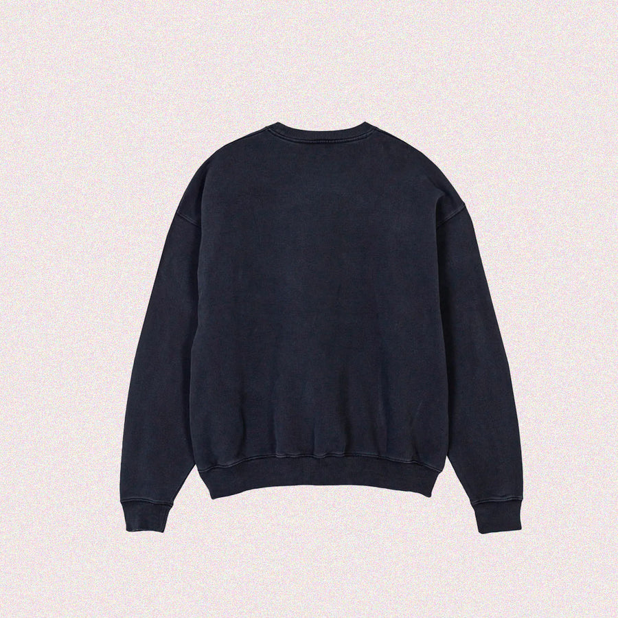 Sweater black vintage oversize "Mailbox"